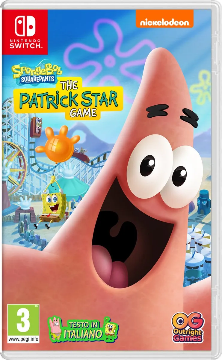 The Patrick Star Game Standaard Engels by Bandai Namco Entertainment, Nintendo Switch – cover