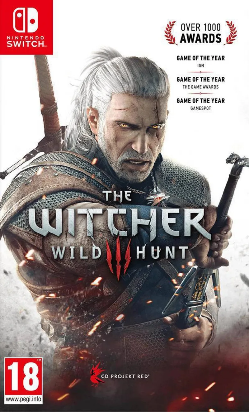 The Witcher 3: Wild Hunt by Bandai Namco Entertainment, Nintendo Switch – cover