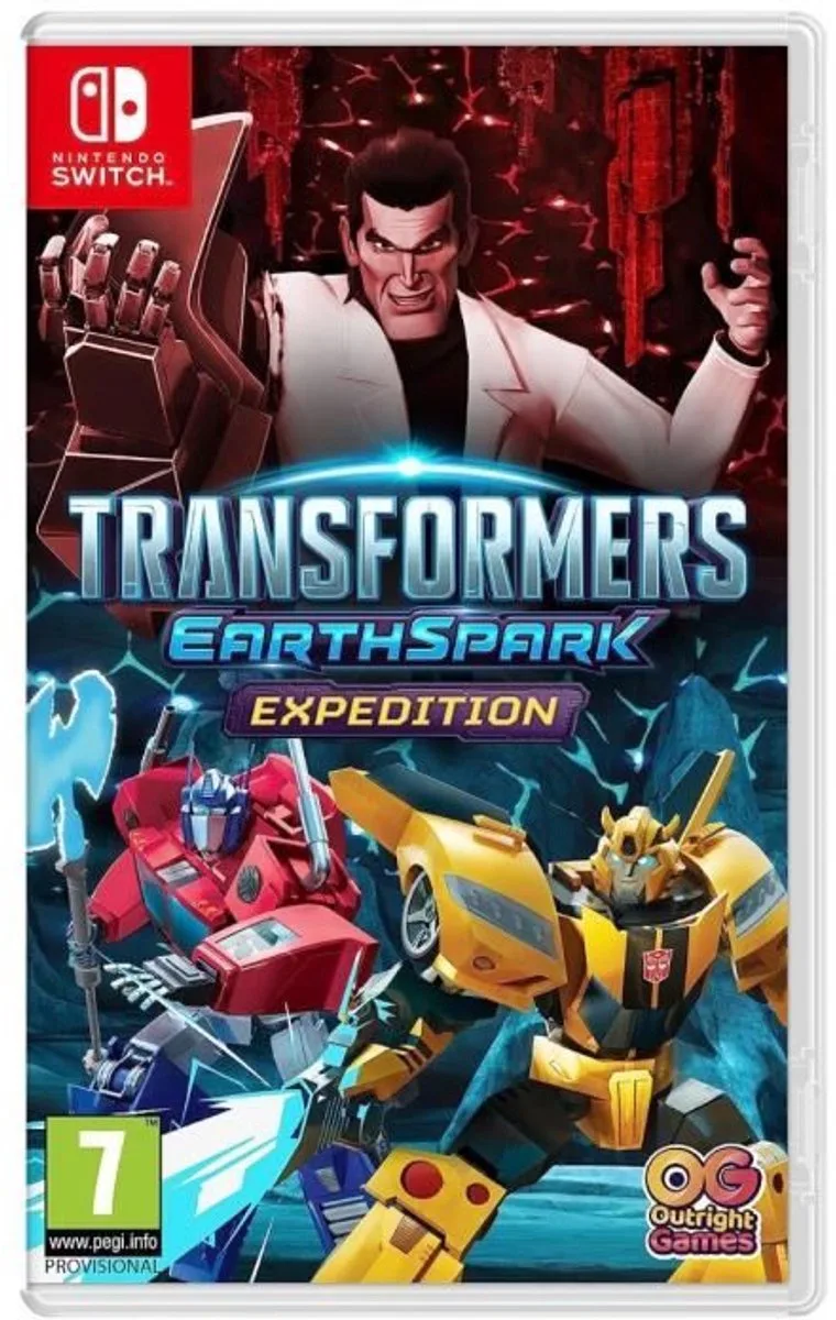 Transformers: Aardepark - Expeditie - Jeu de Bandai Namco Entertainment, Nintendo Switch – jaquette