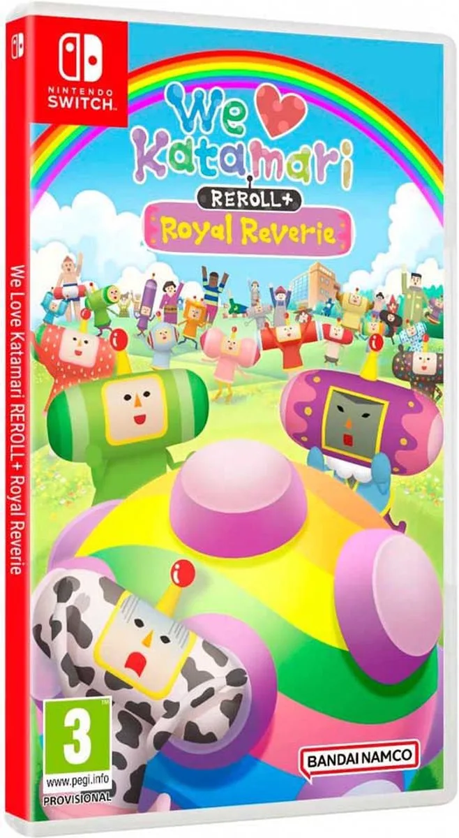 We Love Katmari Reroll Royal Reverie - EN PT ES van Bandai Namco Entertainment, Nintendo Switch – cover
