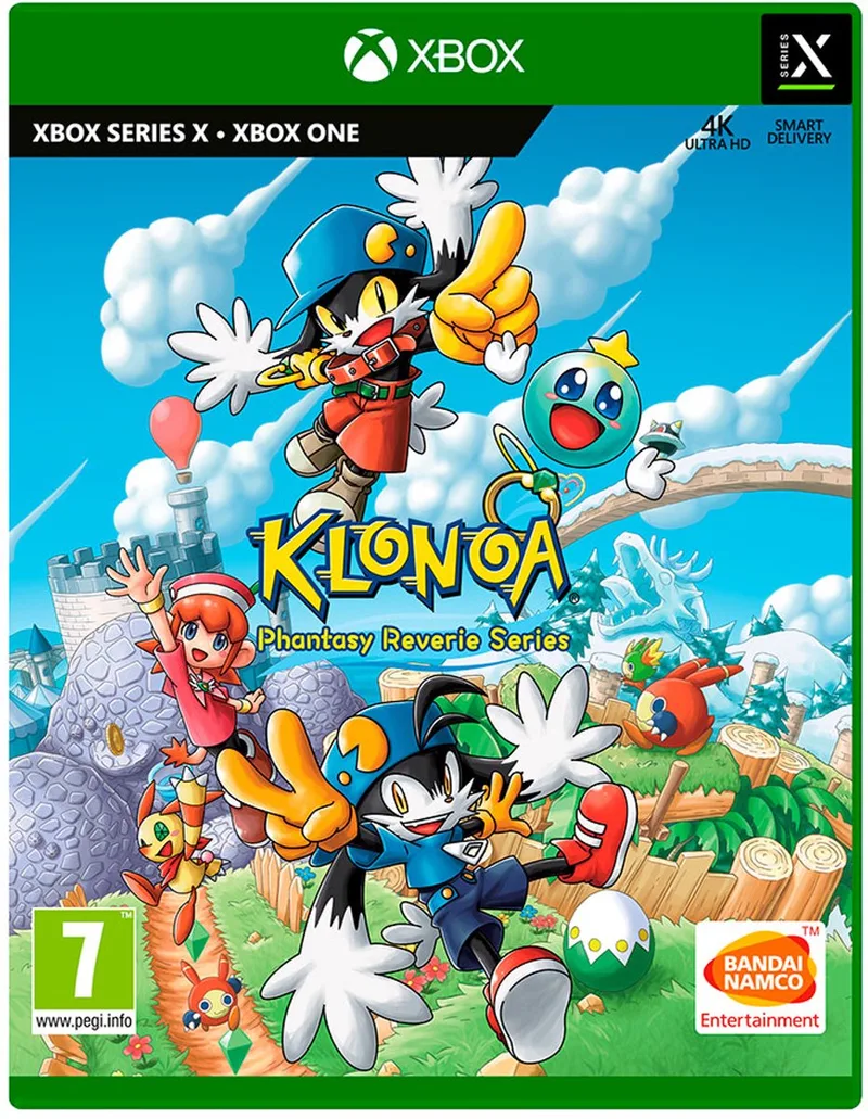 Xbox Games Xbox Series X Klonoa Phantasy Reverie Series Veelkleurig PAL van Bandai Namco Entertainment, Xbox Series X | S – cover