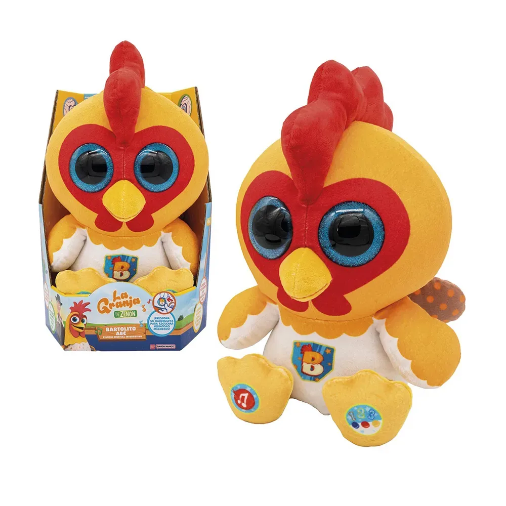 Abc La Granja De Zenon 28 Cm Bartolito Nallebjörn från Bandai – omslag