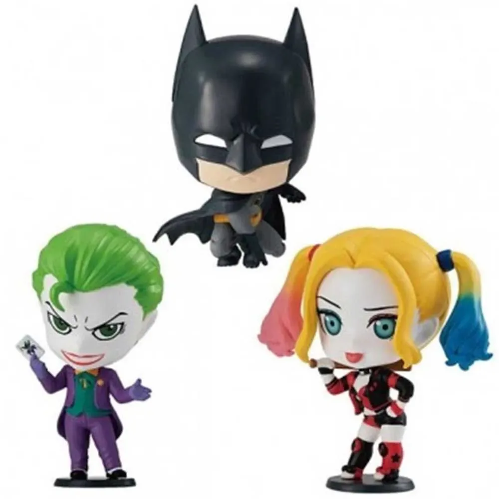 Ensemble De Figurines Capchara Gashapon Ball Batman de Bandai – jaquette