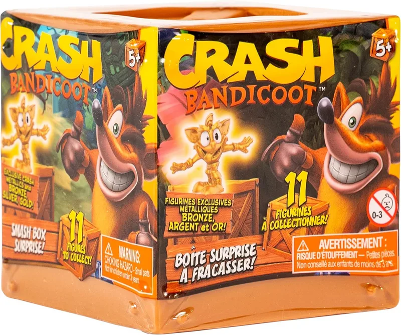 Crash Bandicoot - Smash Box Surprise Blind Box de Bandai – jaquette