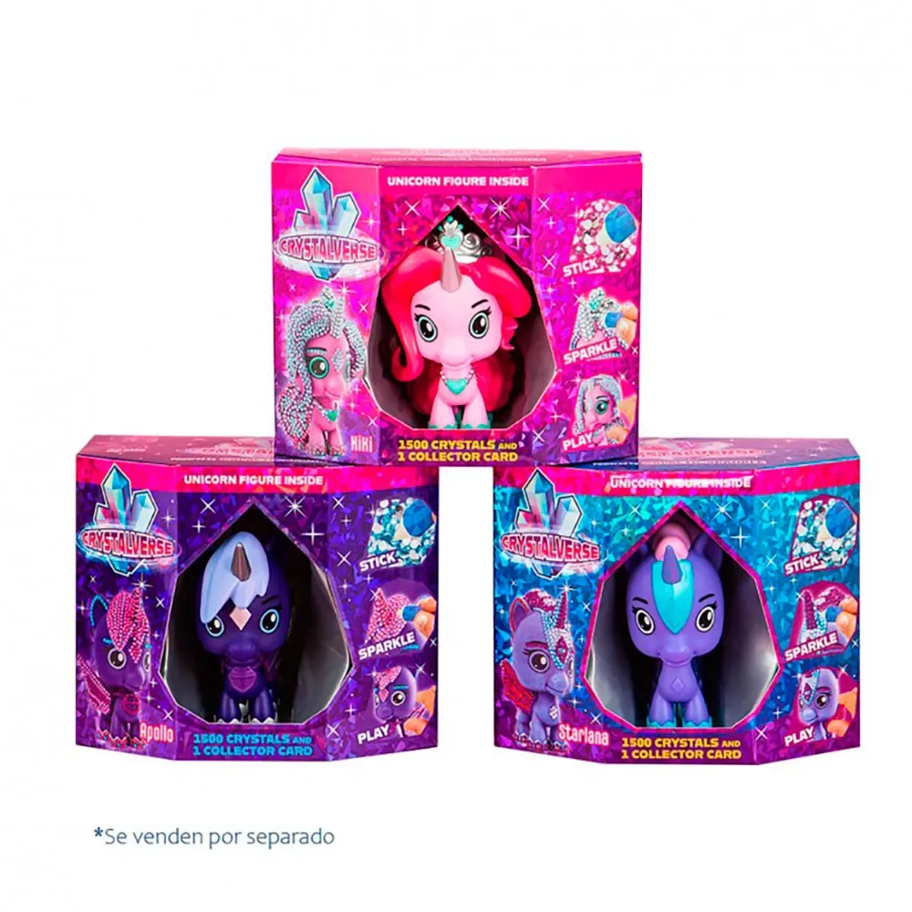 Crystalverse Klassieke Eenhoorn Figuur 1 Willekeurige Eenheid från Bandai – omslag