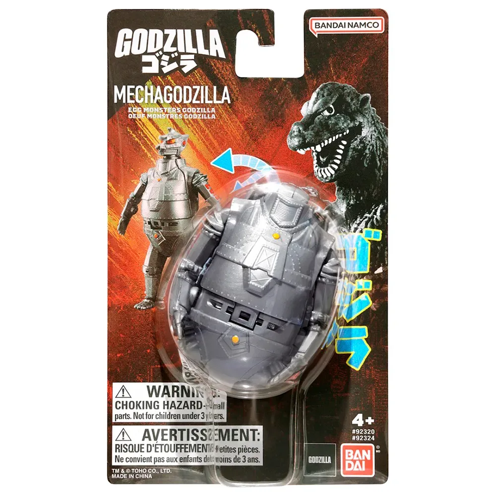 Figure Godzilla Egg Monster Mecha Godzilla de Bandai – jaquette