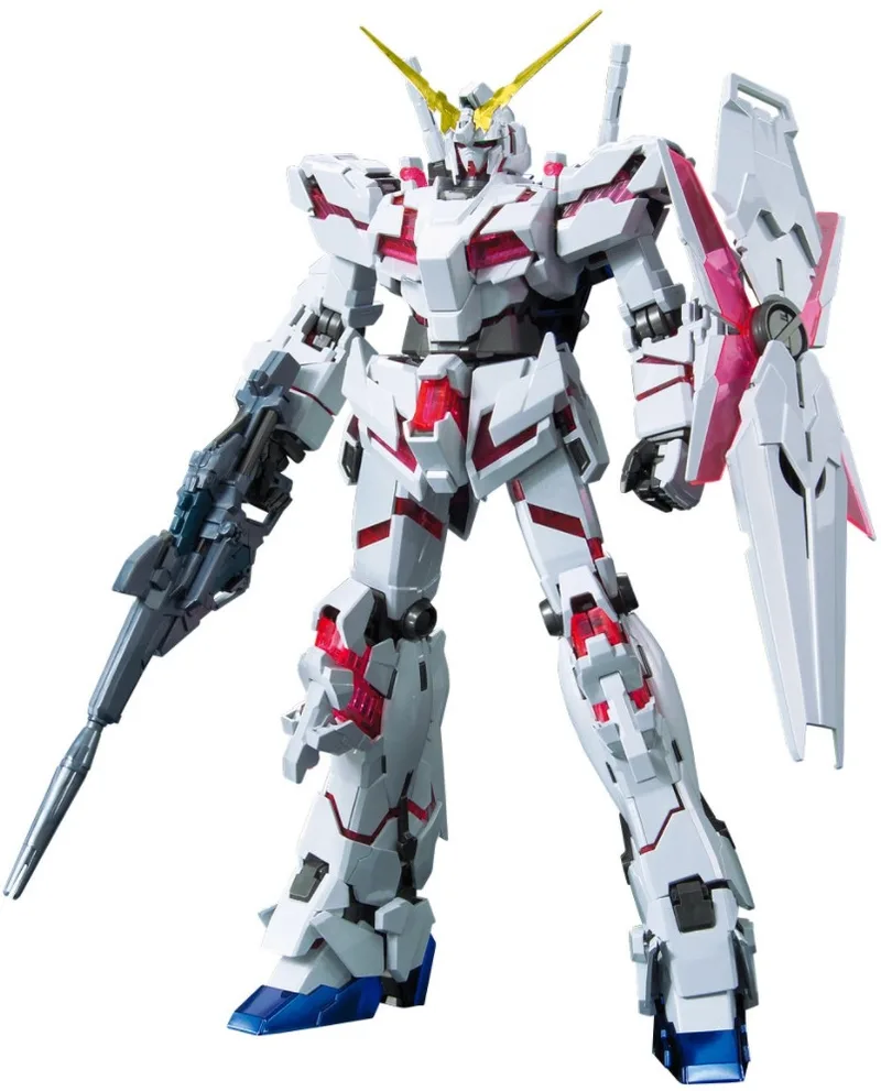 Gundam Unicorn Master Grade 1:100 Model Kit - Unicorn Gundam Screen Image de Bandai – jaquette