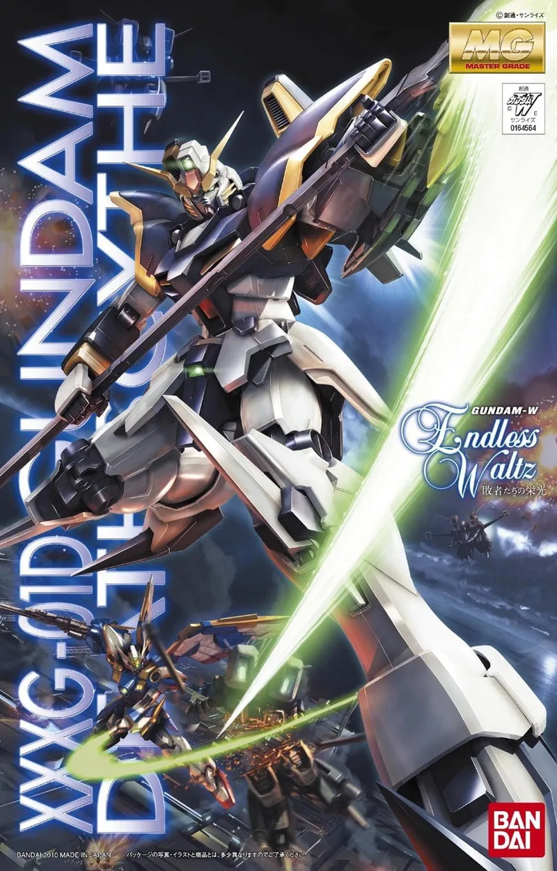 Gundam Wing Master Grade 1:100 Model Kit - Gundam Deathscythe EW Version van Bandai – cover