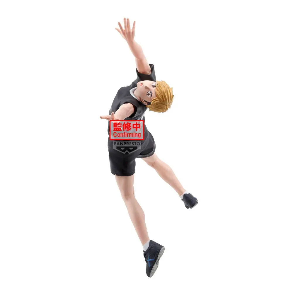 Haikyu!! Poserende Atsumu Miya-figuur 15 Cm de Bandai – jaquette