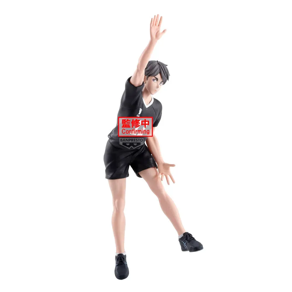 Haikyu!! Poserende Osamu Miya-figuur 18 Cm de Bandai – jaquette