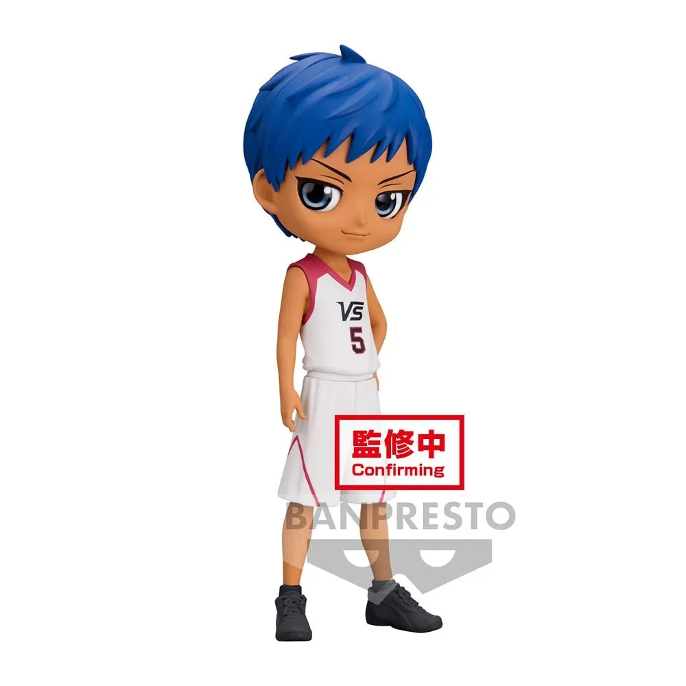 Kuroko´s Basketball Daiki Aomine Qposket-figuur de Bandai – jaquette