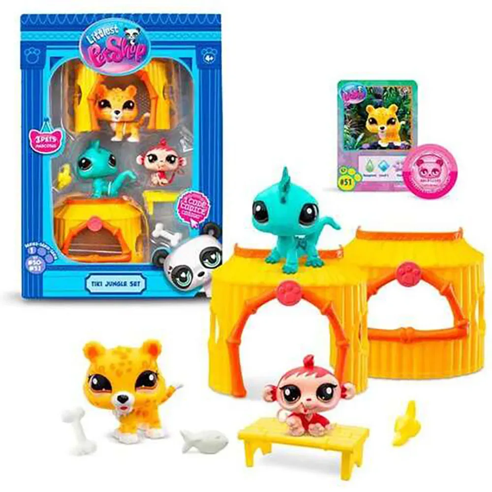 Littlest Pet Shop Tiki Jungle-figur 17.8x20.3x6.35 Cm fra Bandai – cover