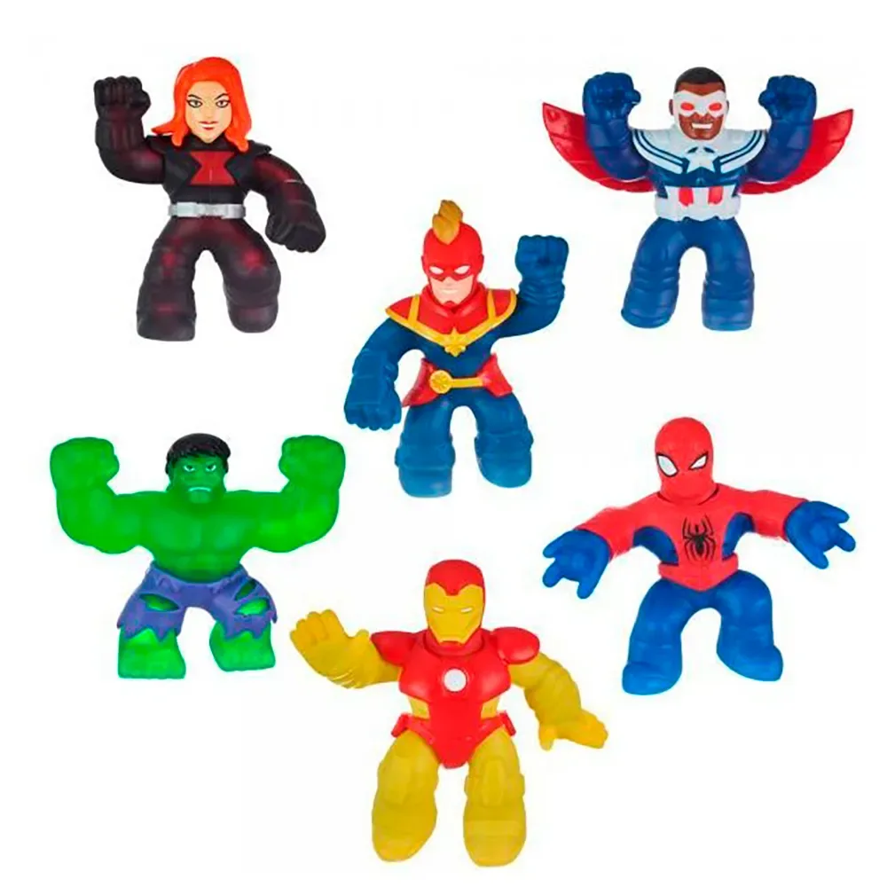 Figurines Héros Goo Jit Zu Marvel de Bandai – jaquette