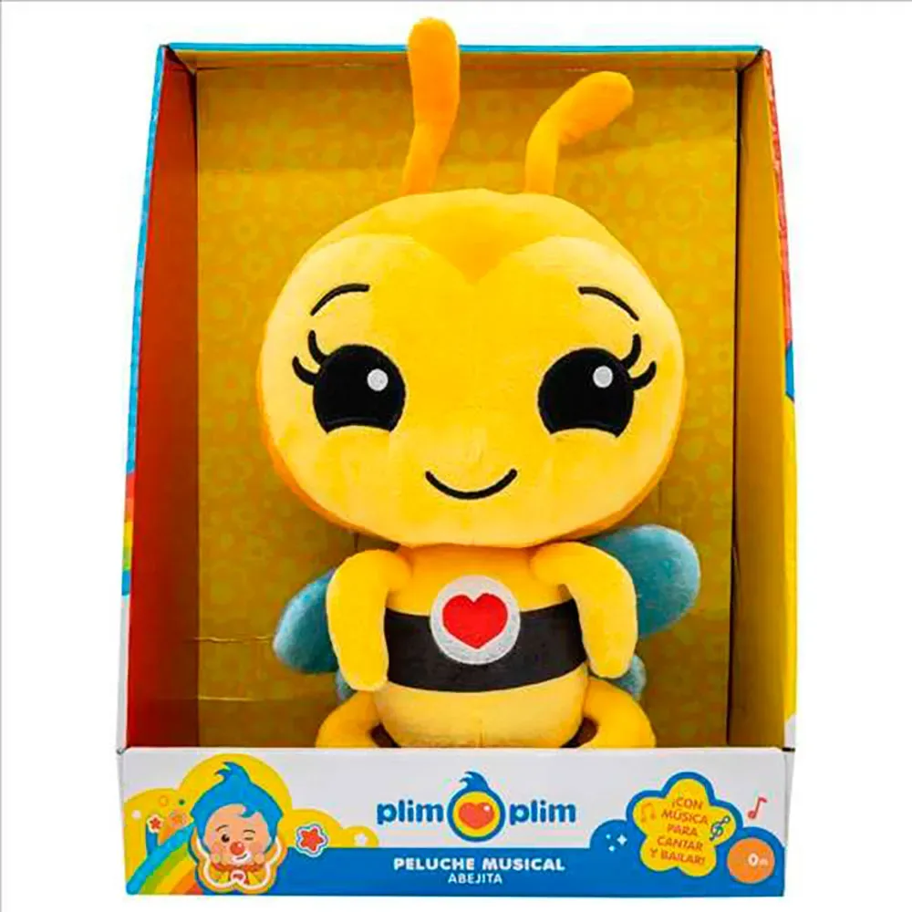 Musical Bee Dx Knuffelbeer från Bandai – omslag