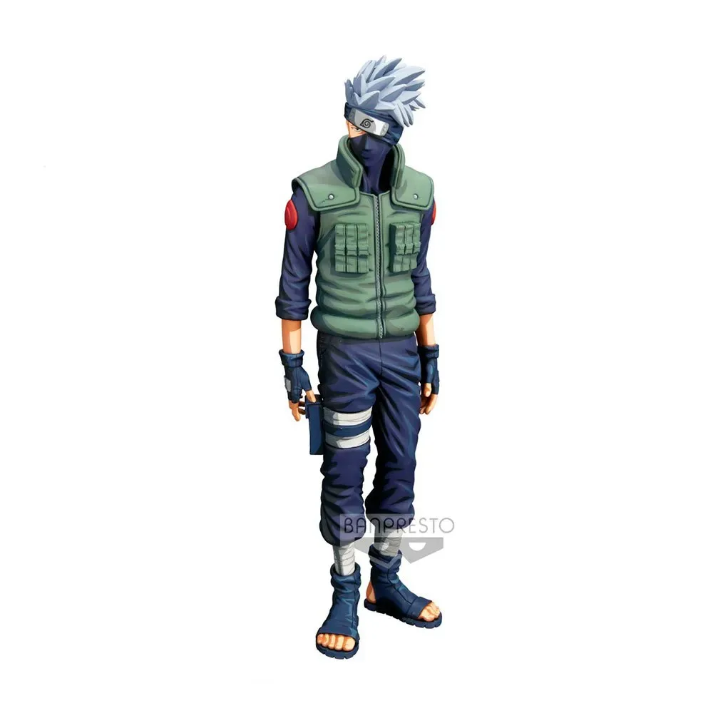 Figurine Hatake Kakashi Grandista Naruto Shippuden de Bandai – jaquette