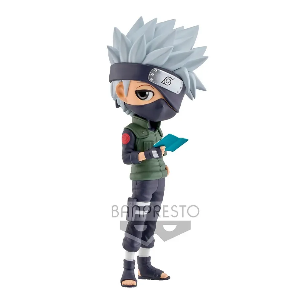 Figurine Hatake Kakashi Qposket Naruto Shippuden de Bandai – jaquette