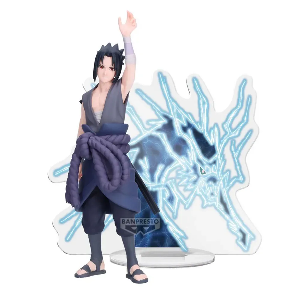 Figurine Sasuke Uchiha Panel Spectaclelightning From Heaven Naruto Shippuden 13 Cm de Bandai – jaquette