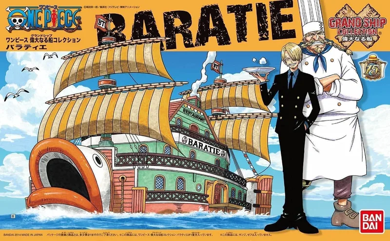 One Piece Grand Ship Collection Model Kit - Baratie by Bandai – cover