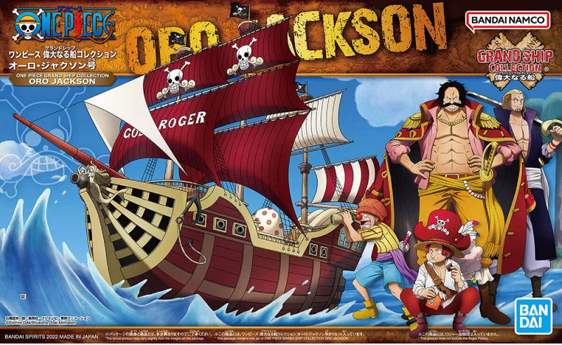 One Piece Grand Ship Collection Model Kit - Oro Jackson van Bandai – cover