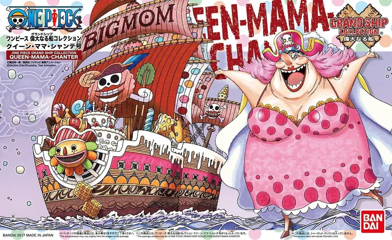 One Piece Grand Ship Collection Model Kit - Queen Mama Chanter van Bandai – cover