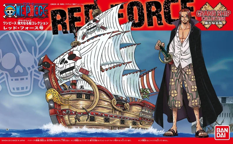 One Piece Grand Ship Collection Model Kit - Red Force van Bandai – cover