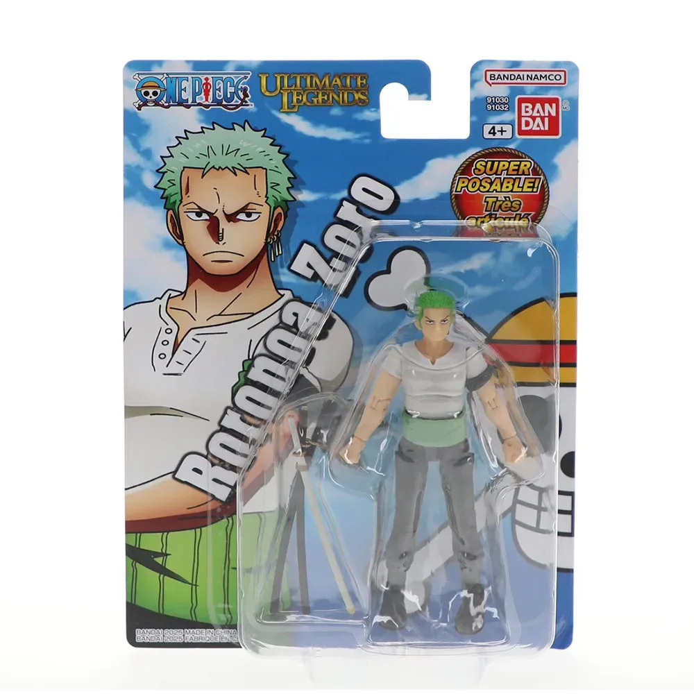 One Piece Ultimate Legends-roronoa Zoro-figur fra Bandai – cover