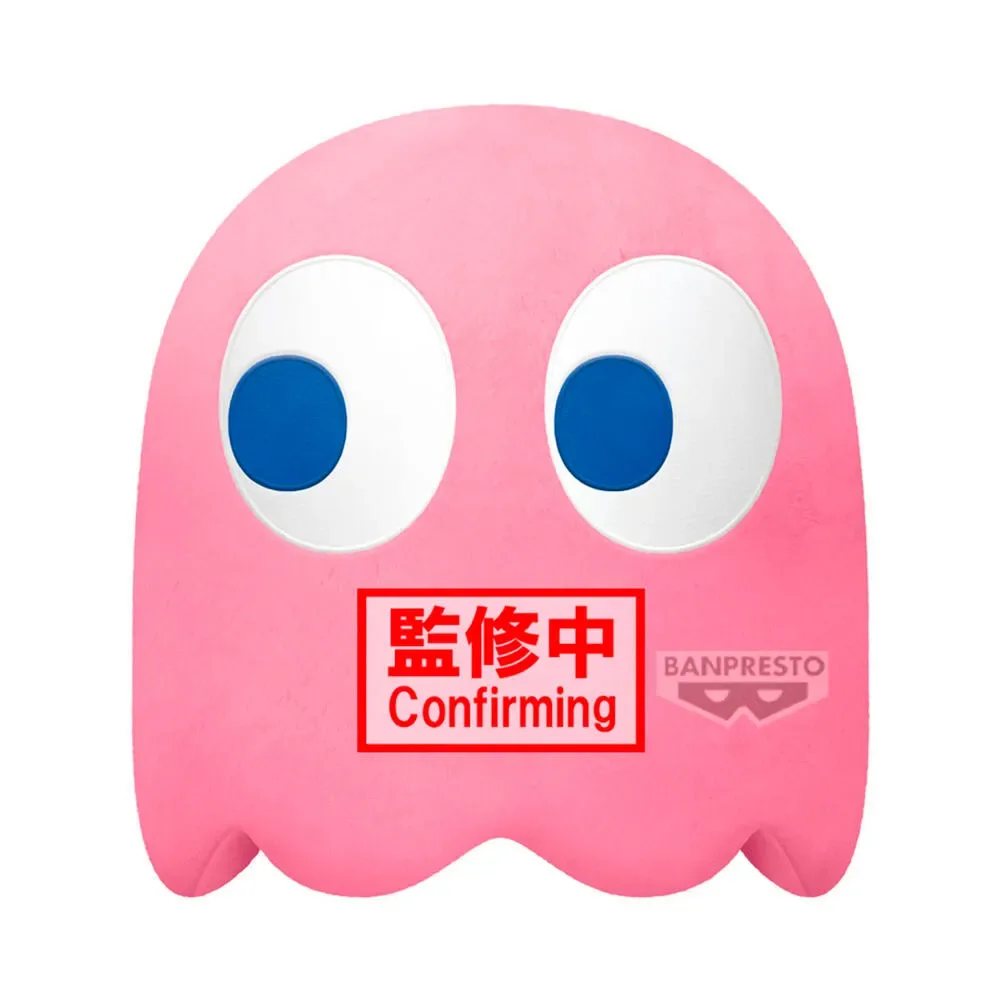 Pac-man Supergrote Pluche Pinky-figuur 31 Cm by Bandai – cover