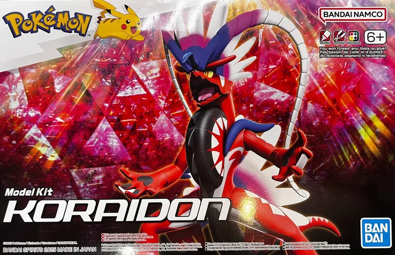 Pokemon Model Kit - Koraidon by Bandai – cover