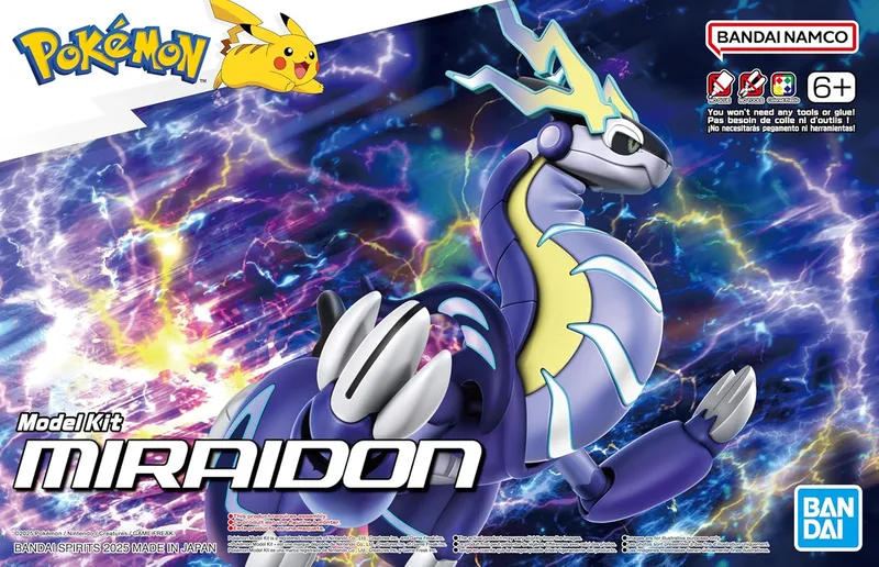 Pokemon Model Kit - Miraidon van Bandai – cover