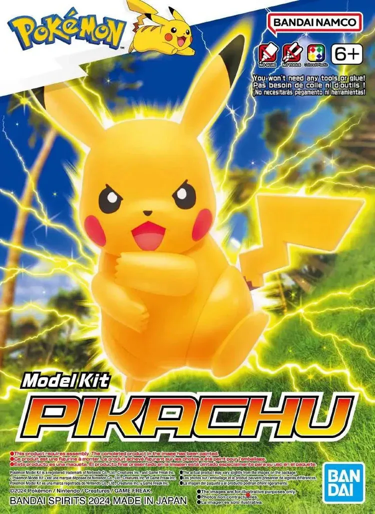 Pokemon Model Kit - Pikachu (2024) de Bandai – jaquette