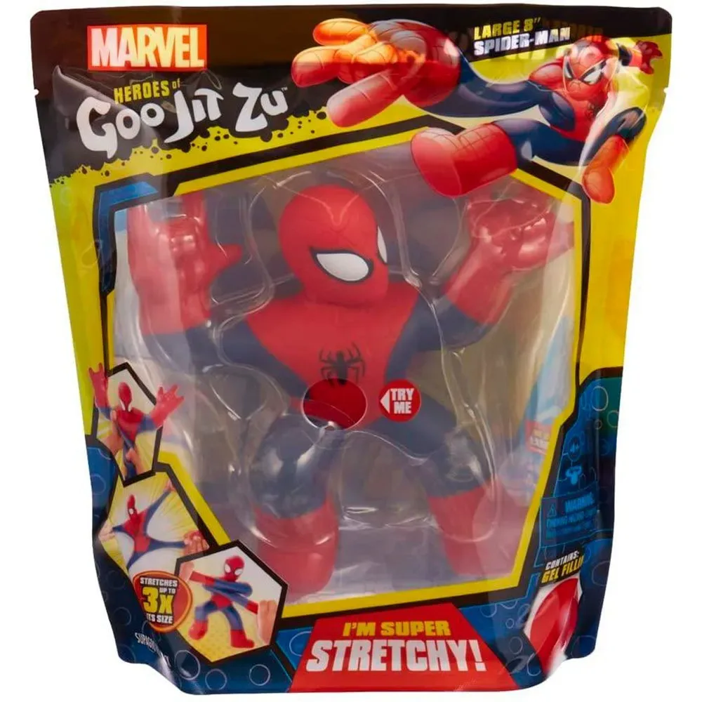 Héros Goo Jit Zu Spiderman 20 Cm de Bandai – jaquette