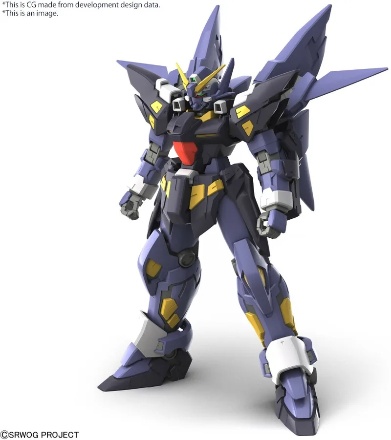 Super Robot Wars High Grade 1:144 Model Kit - Hückebein Mk-II de Bandai – jaquette