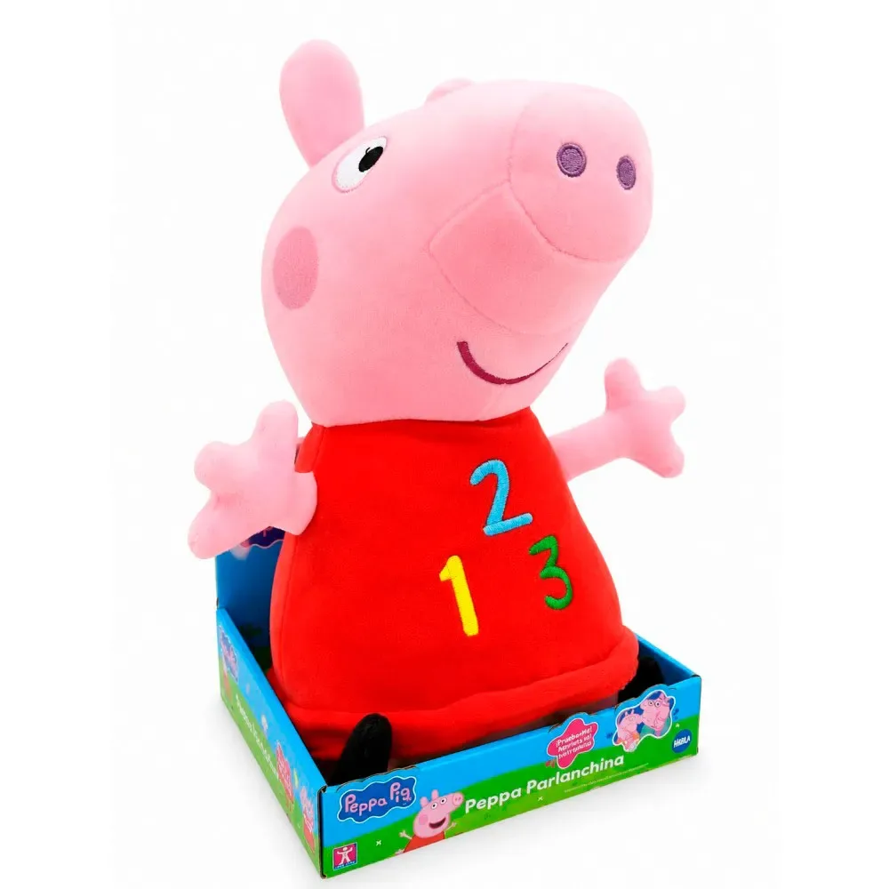 Talking Peppa Pig Bamse fra Bandai – cover
