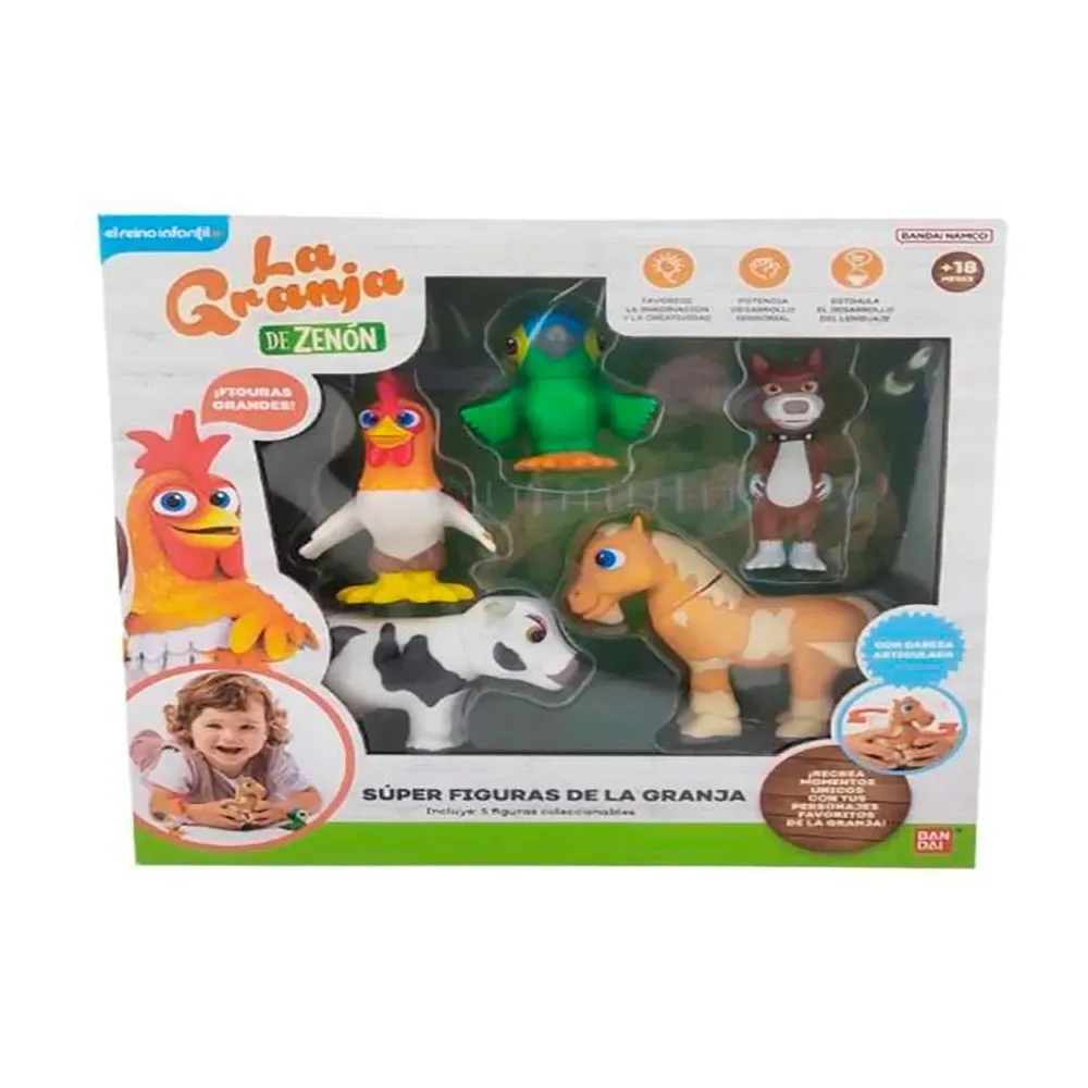 Zenons Boerderij Figuur 5 Eenheden by Bandai – cover