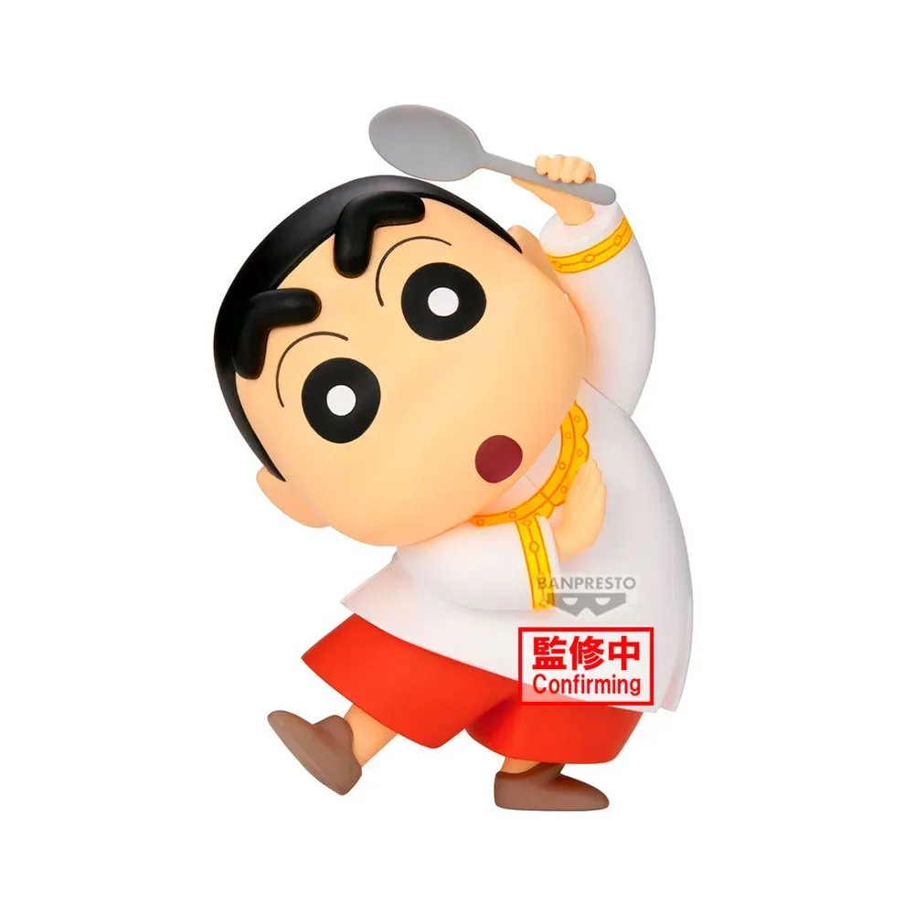 Crayon Shin-chan De Film: Superheet! De Pittige Kasukabe-dansersgrote Shinnosuke Nohara-figuur 18 Cm by Banpresto – cover