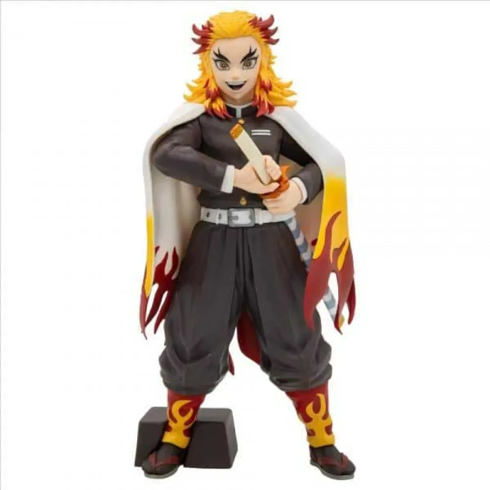 Figure Demon Slayer: Kimetsu No Yaiba Grandista Kyojuro Rengoku de Banpresto – jaquette