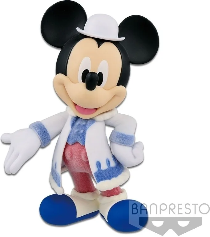Disney Characters Fluffy Puffy Figure - Mickey (Ver. A) de Banpresto – jaquette