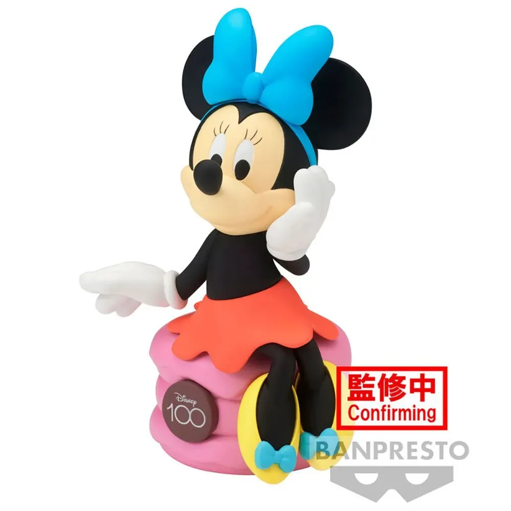 Disney Minnie Sofubi 100-årsjubileums Musfigur 11 Cm från Banpresto – omslag