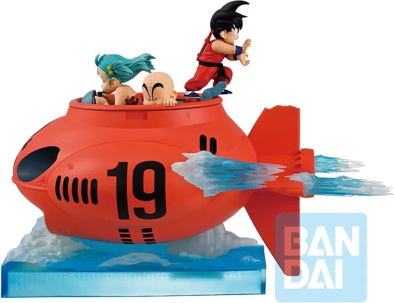 Dragon Ball Ichibansho Figure - Son Goku & Bulma & Krillin (VS Red Ribbon Army) by Banpresto – cover