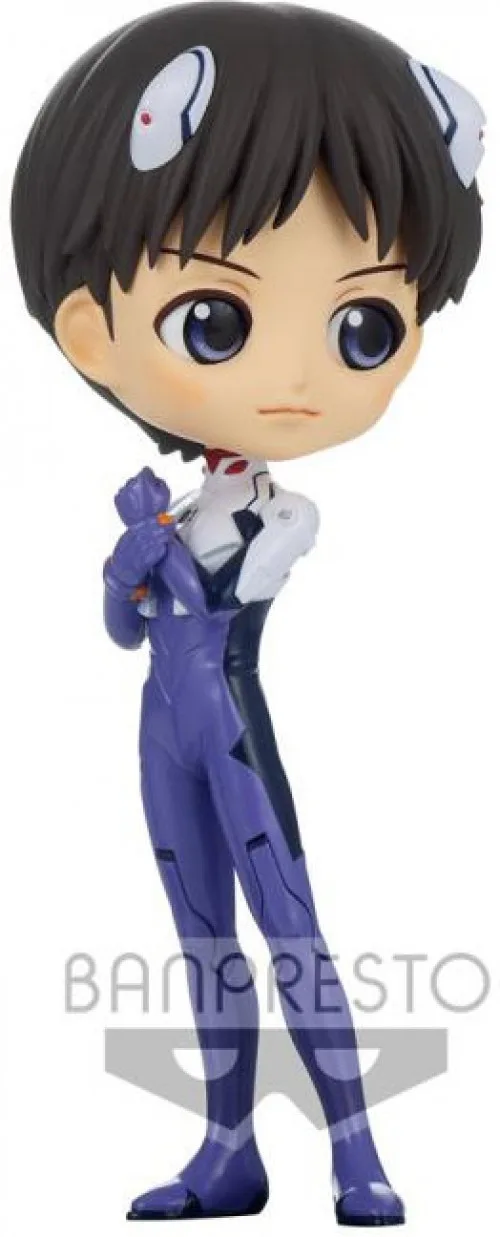 Evangelion Q Posket New Theatrical Edition - Shinji Ikari (Plugsuit Style) (Ver.B) by Banpresto – cover