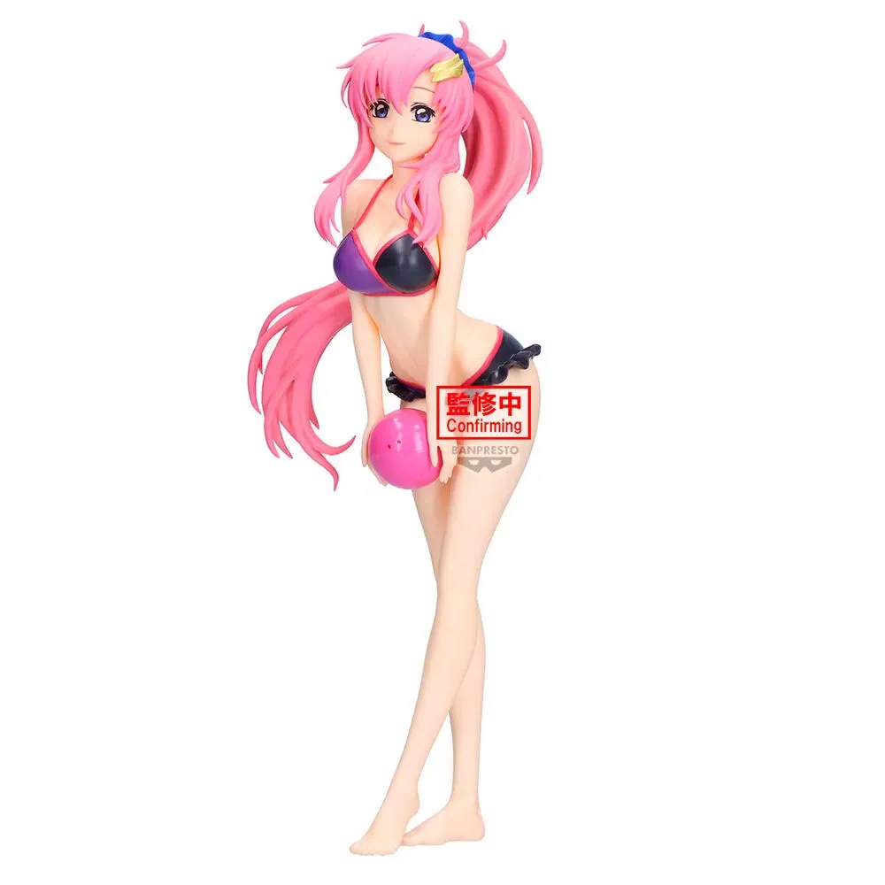 Gundam Mobile Suit Seed Freedom Lacus Clyne Glitter & Glamours-figur 22 Cm fra Banpresto – cover