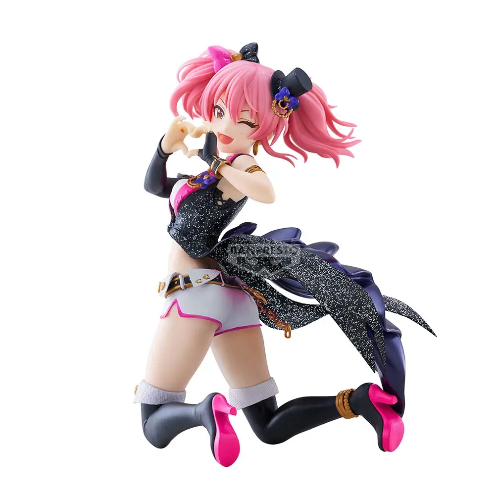 Idolmaster Cinderella Girls Genmalet Mika Jougasaki-figur Med Espresto Effect And Glitter-kjole fra Banpresto – cover