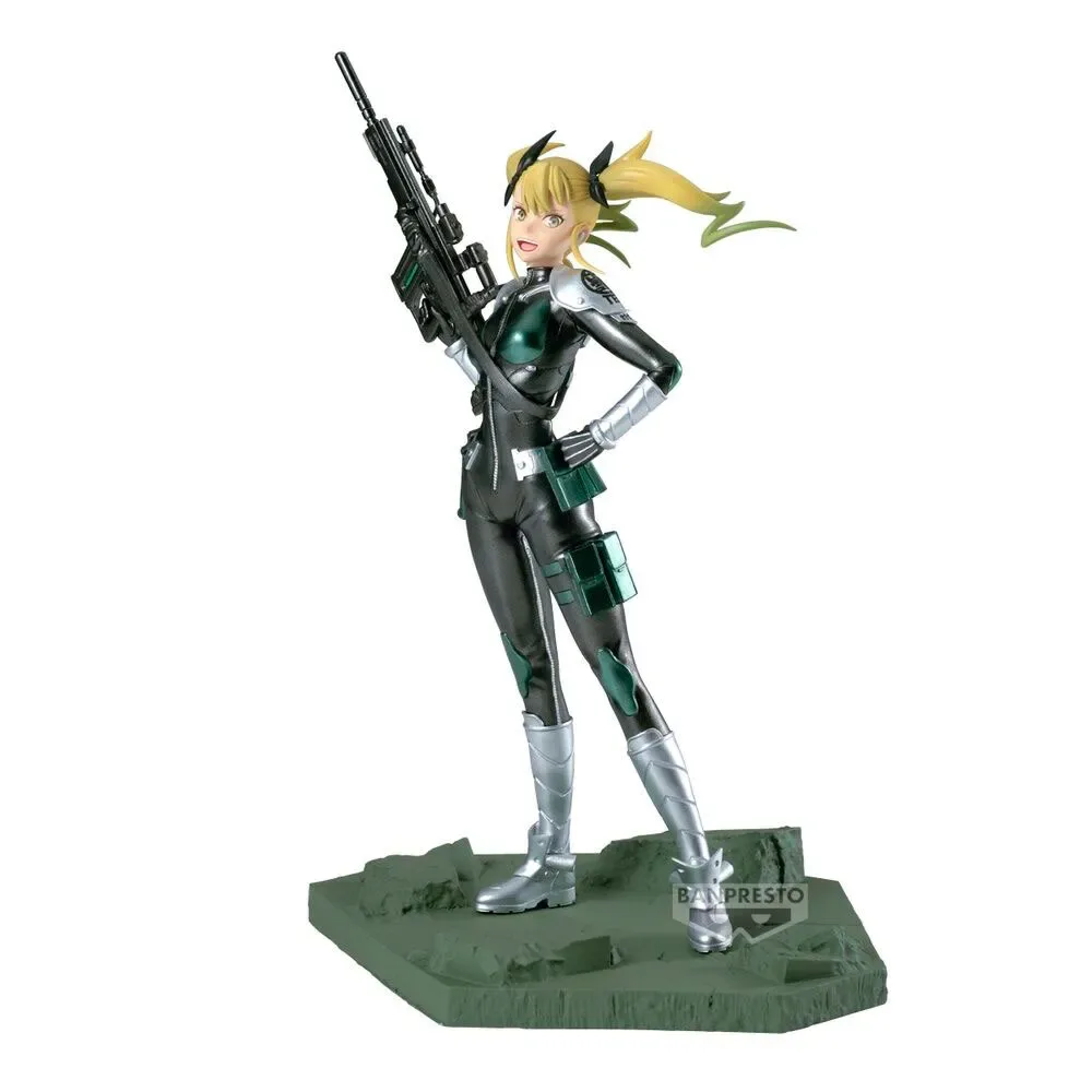 Kaiju No. 8 Kikoru Shinomiya Het Metalen Figuur 16 Cm van Banpresto – cover