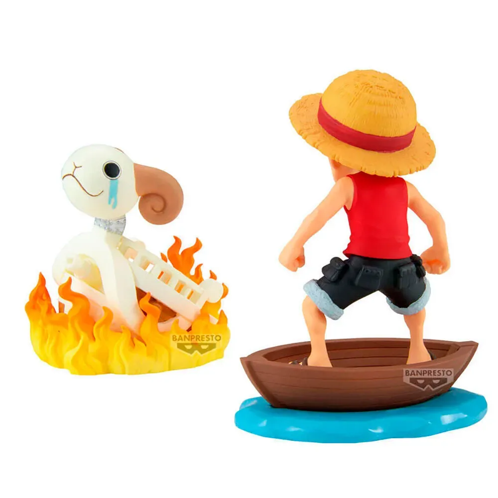 Luffy & Going Merry Log Stories One Piece 8 Cm Figuur van Banpresto – cover