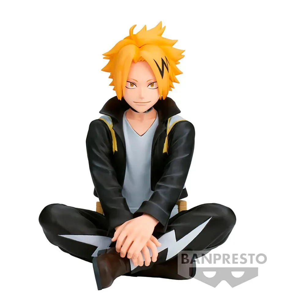 My Hero Academia Denki Kaminari Chargebolt Pausefigur 10 Cm fra Banpresto – cover