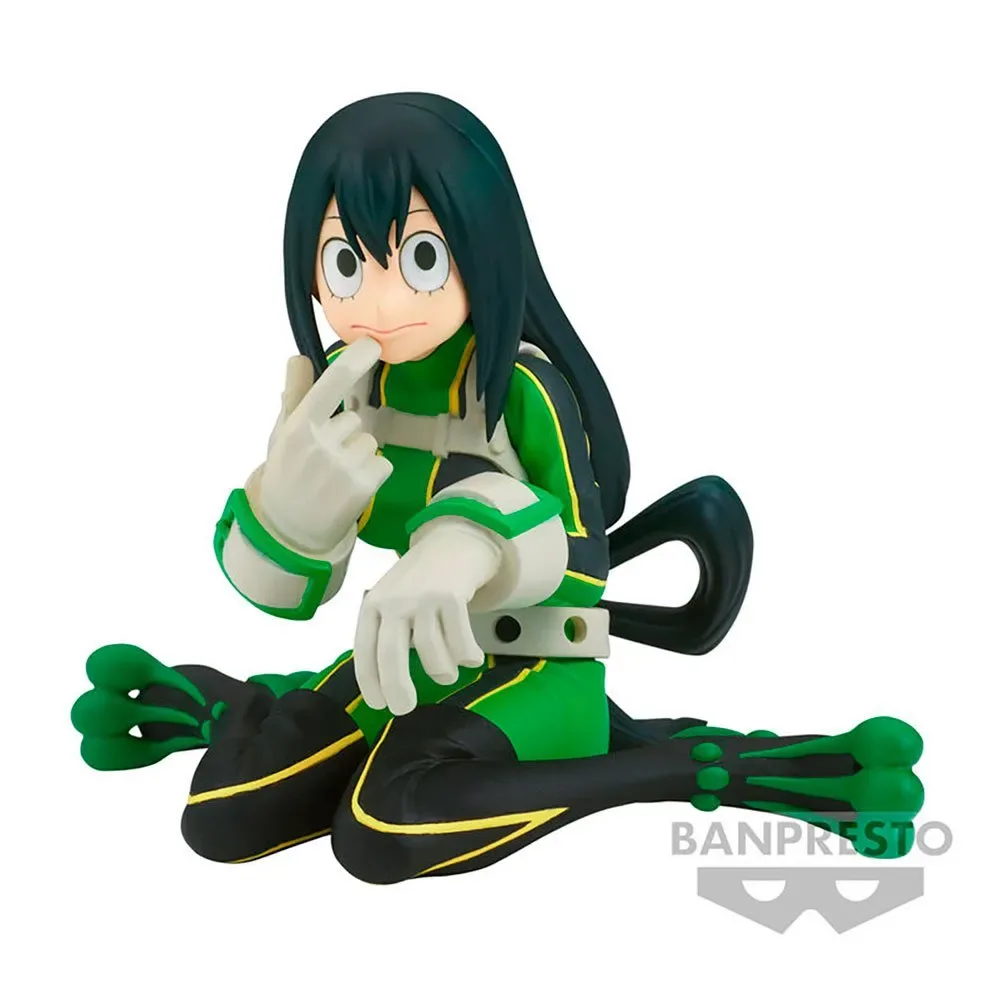 My Hero Academia Tsuyu Asui Regntidens Helt Froppy Pausefigur 9 Cm fra Banpresto – cover
