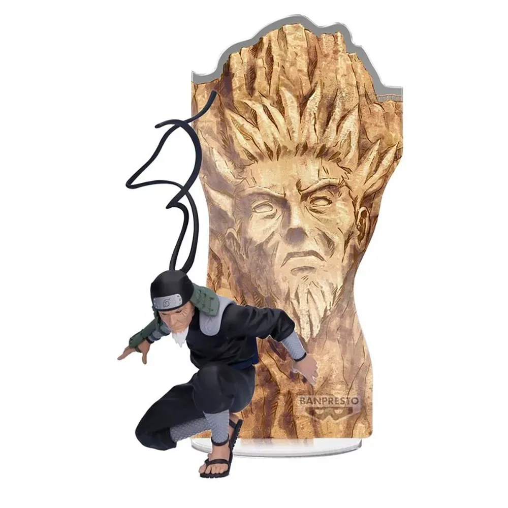 Naruto Shippuden Panel Spectacle Sarutobi Hiruzen-figur från Banpresto – omslag