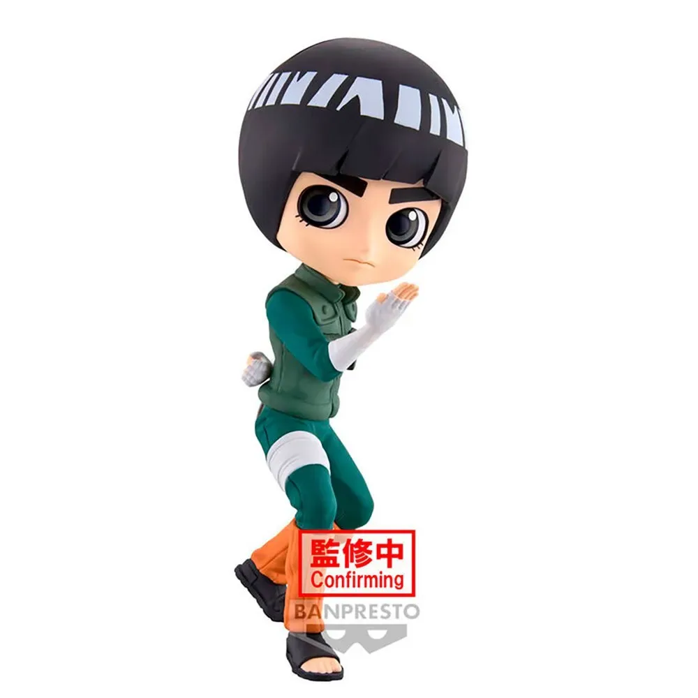 Naruto Shippuden Rock Lee Q Posket-figur 14 Cm fra Banpresto – cover