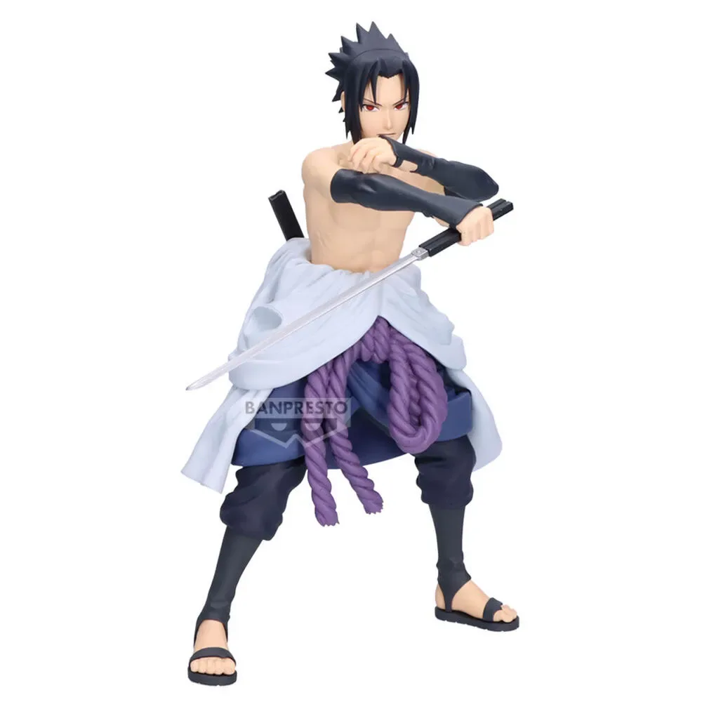 Naruto Shippuden Sasuke Uchiha Figuur van Banpresto – cover