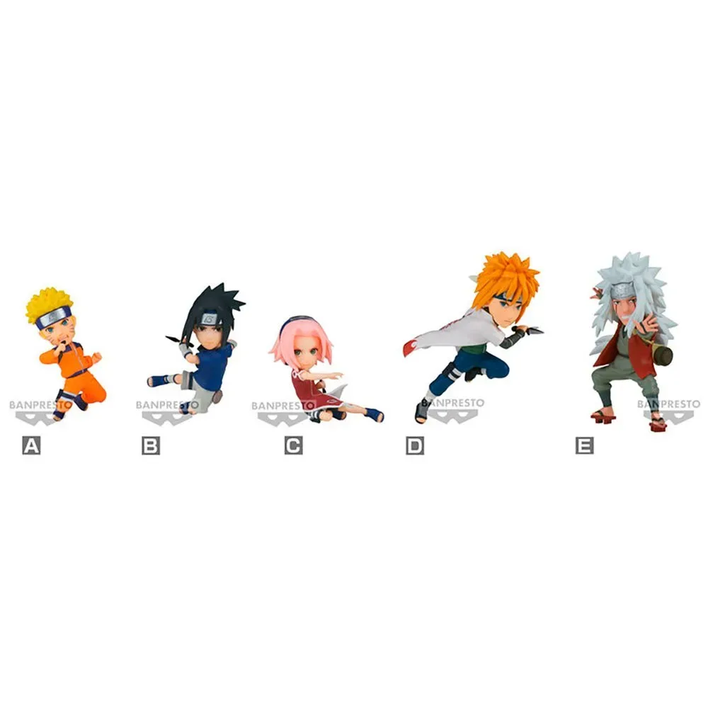 Figurine De Collection Mondiale Naruto Shippuden Assorti 7 Cm de Banpresto – jaquette